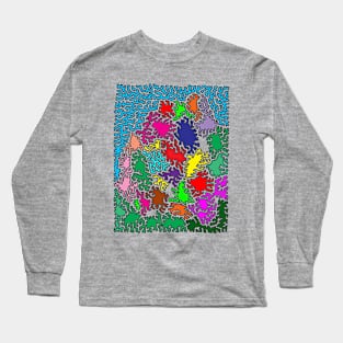 Dancing Amoebas Long Sleeve T-Shirt